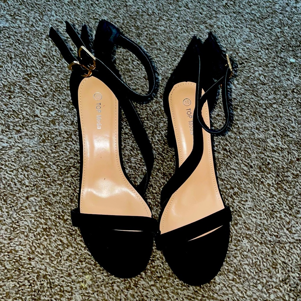 Black heels
